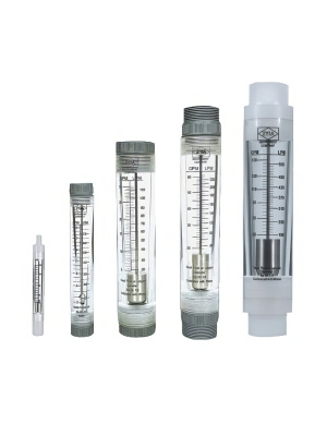 Ротаметр проточный (измеритель потока воды) Raifil FM различной производительности для различных систем водоснабжения